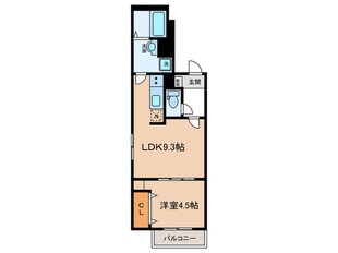 仮)Ｃｈｅｒｉｍ元中村町１丁目の物件間取画像